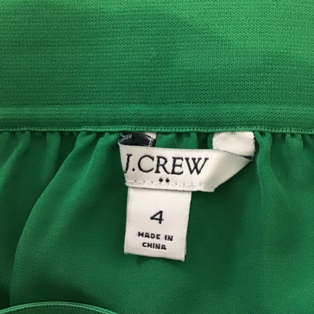 NWOT J Crew Pleated Skirt Fully Lined - Picture 4 of 7
